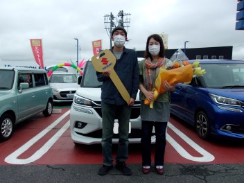 T様ソリオバンディットご納車おめでとうございます！